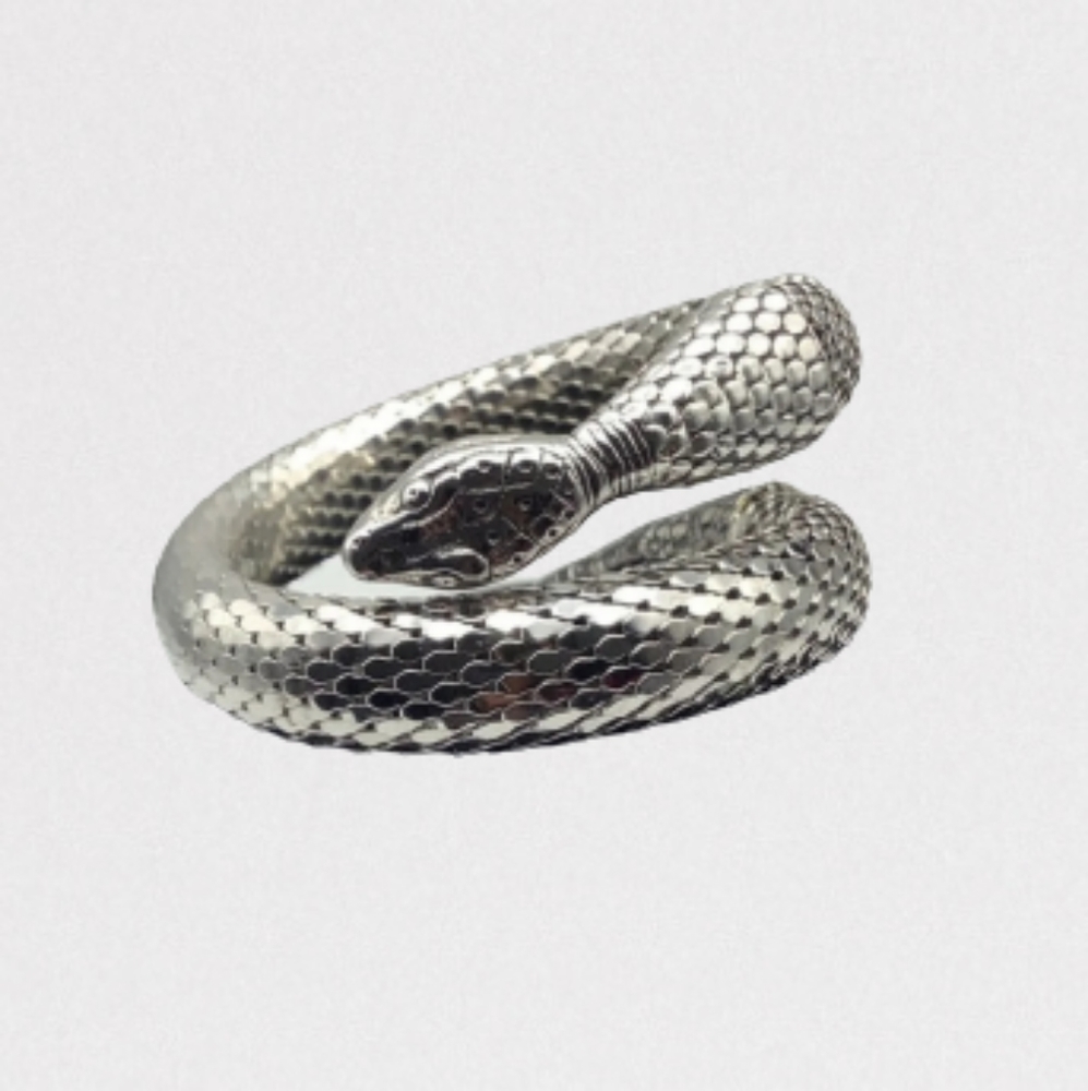 Vintage whiting davis snake bracelet